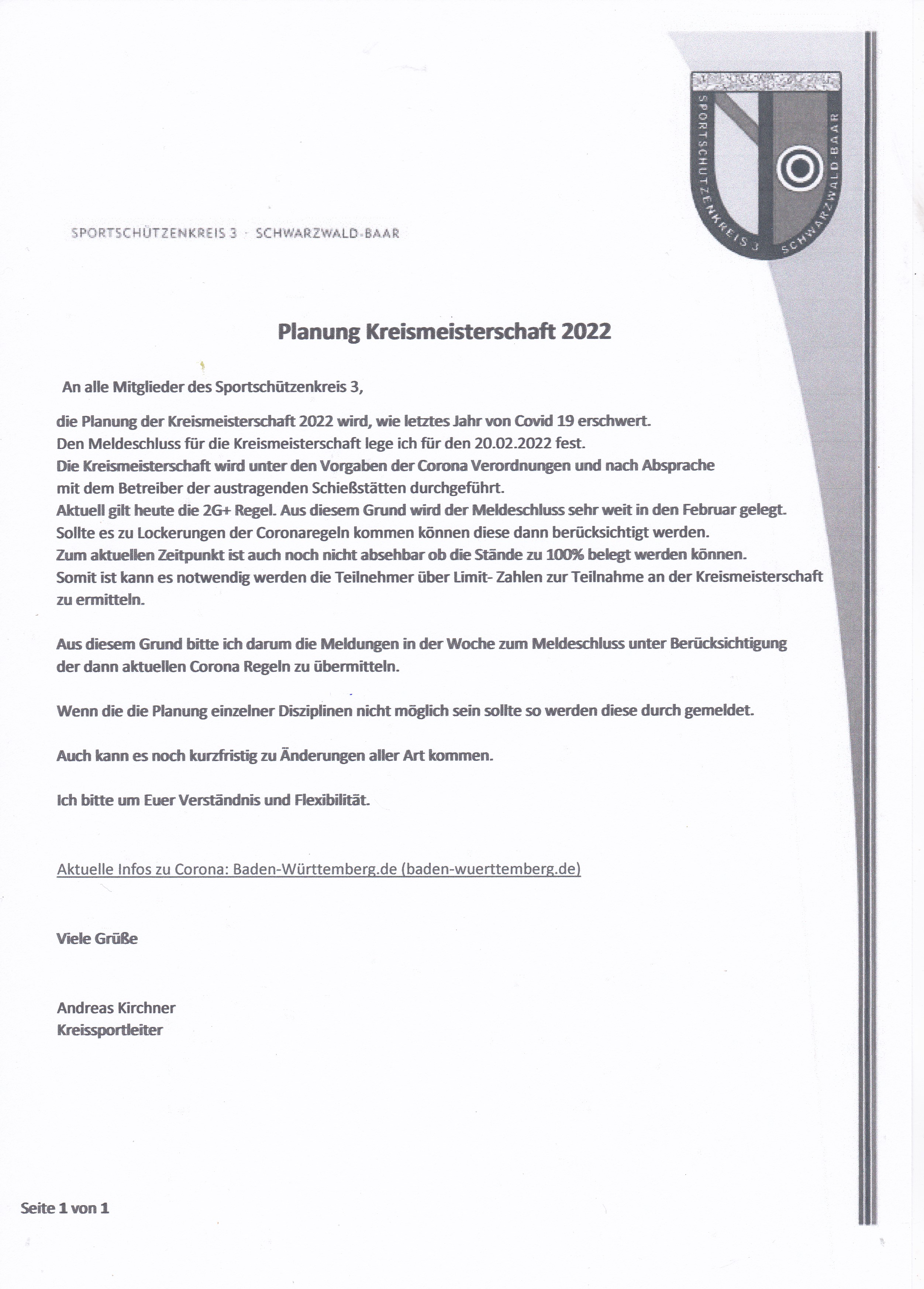 2022 Kreismeisterschaft Info 2022