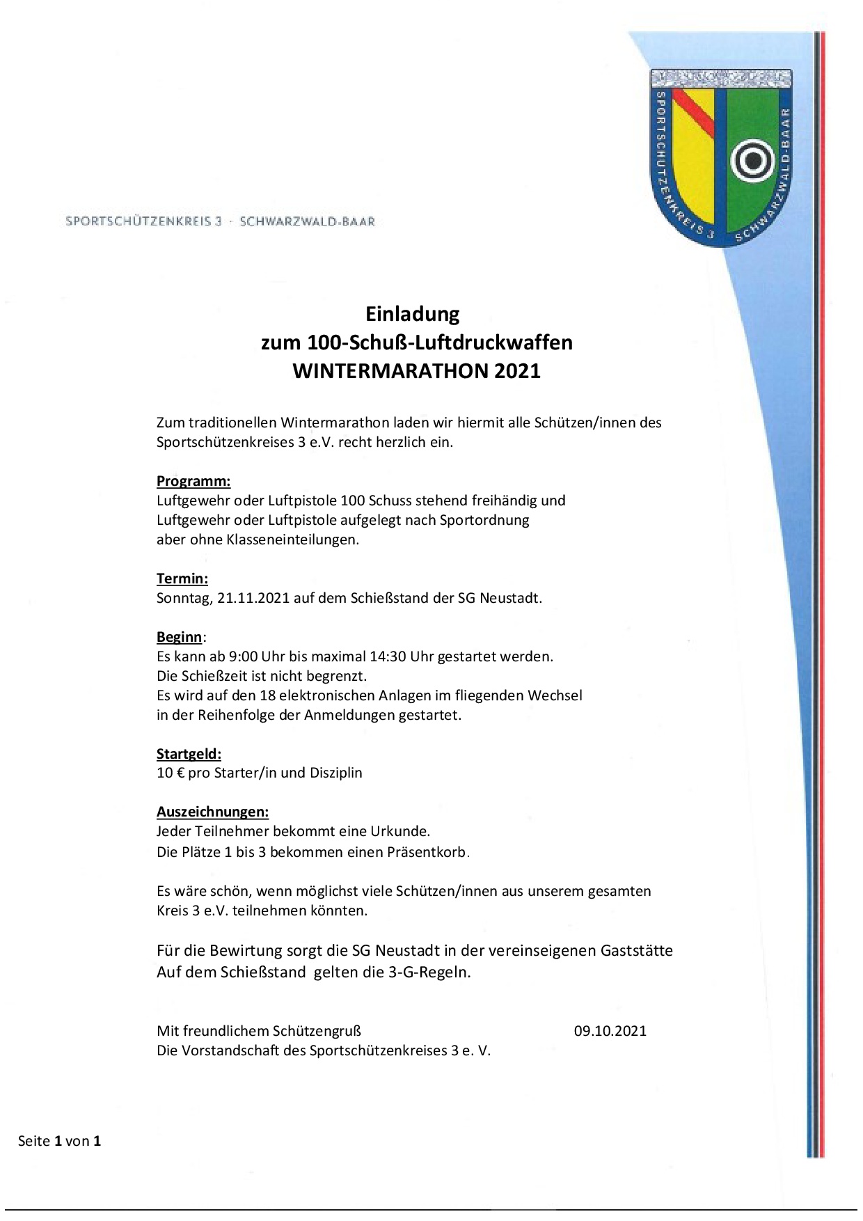 2021 Wintermarathon Einladung